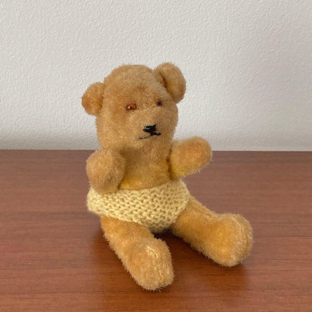 ブリリン　ピーナッツベア　テディベア　くま　人形　ドイツ　ヴィンテージ
