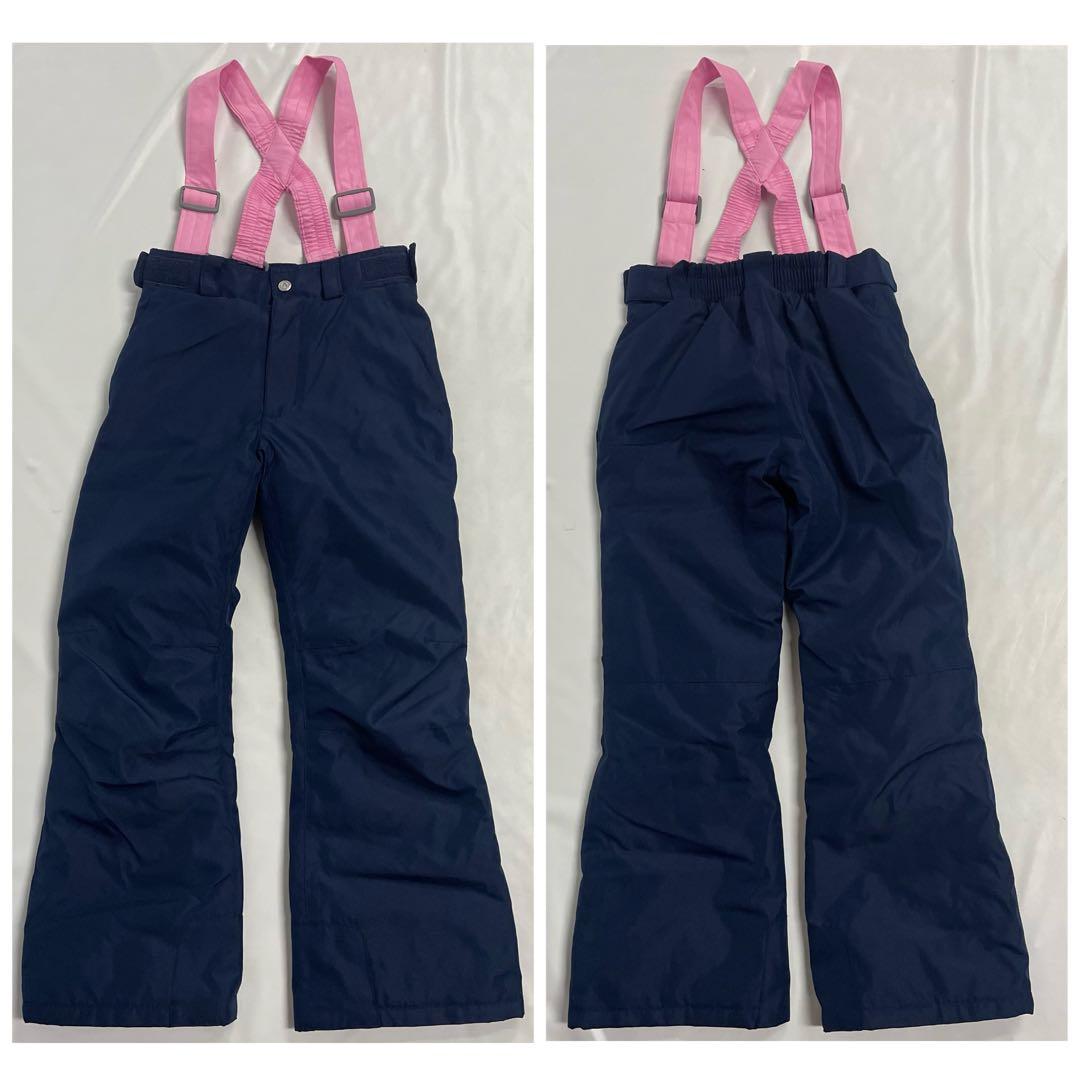 ARBN 白×紺 スキーウェア上下セット 130cm AB23WW1350J ②