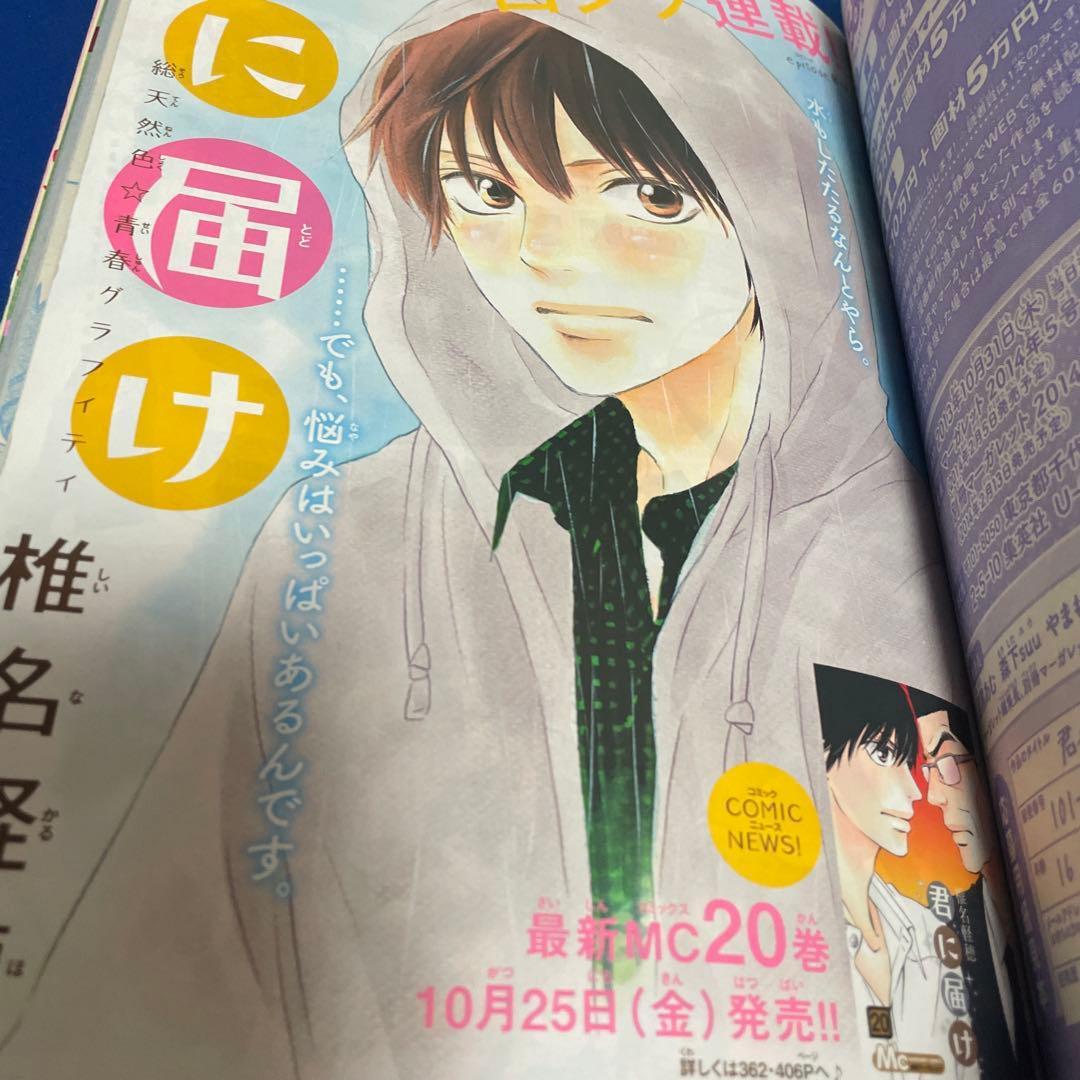 別冊マーガレット2013年11月号 虹色デイズ きせかえブックカバー付き