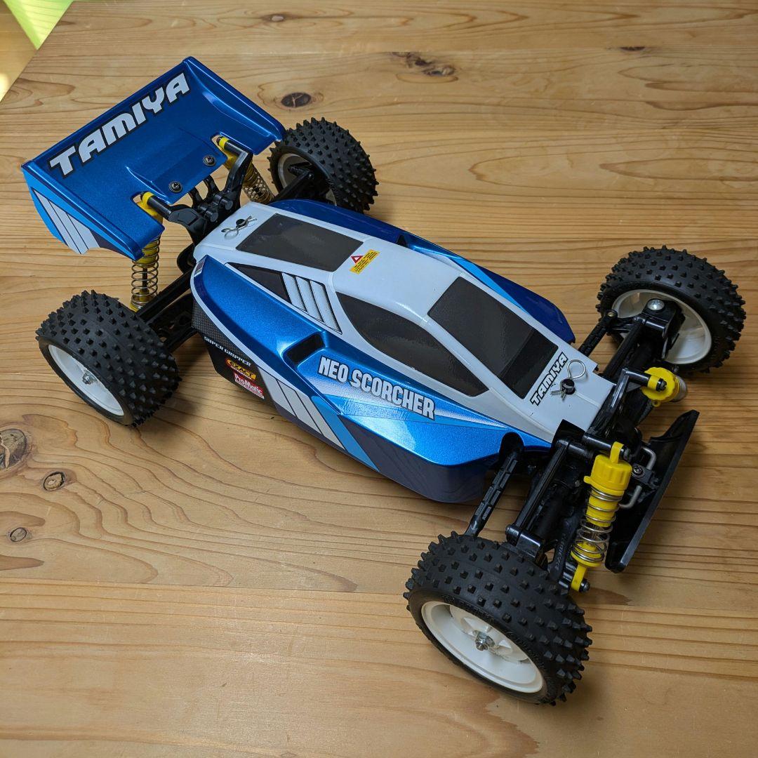 タミヤ XBシリーズ 完成品 ネオスコーチャー 24G ラジコンカー