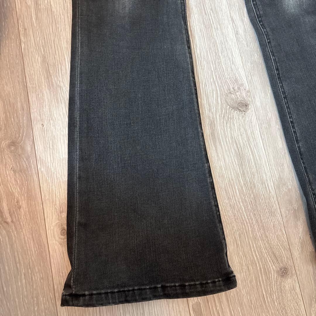 Darich ダーリッチ ブラストフレアデニムパンツ BLK S 完売品
