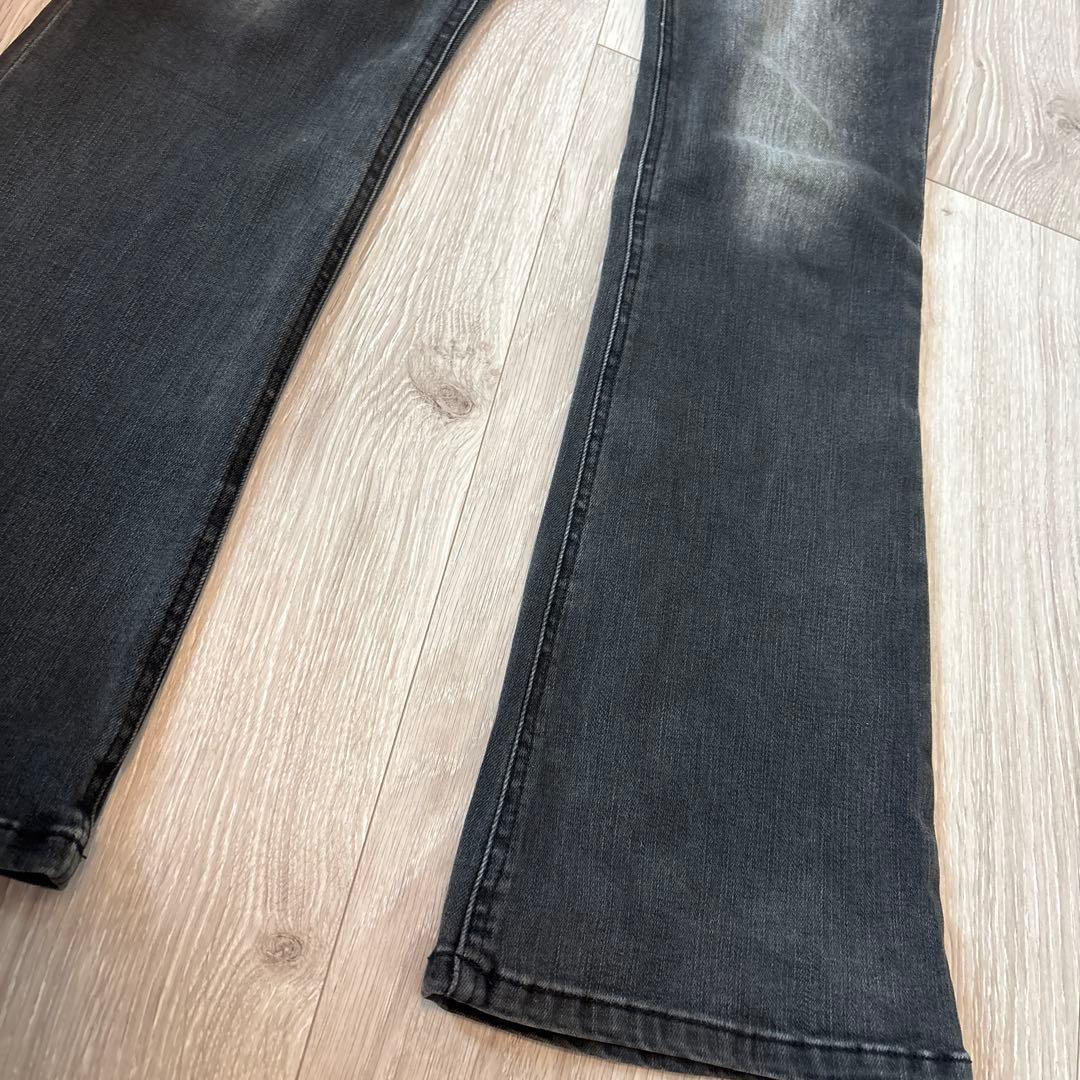 Darich ダーリッチ ブラストフレアデニムパンツ BLK S 完売品