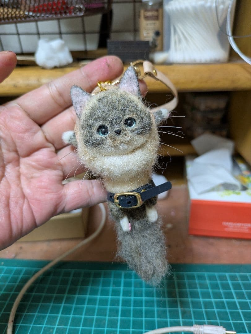 さくらもち⭐︎猫飼ってます 出品 豆猫PECO-LIN