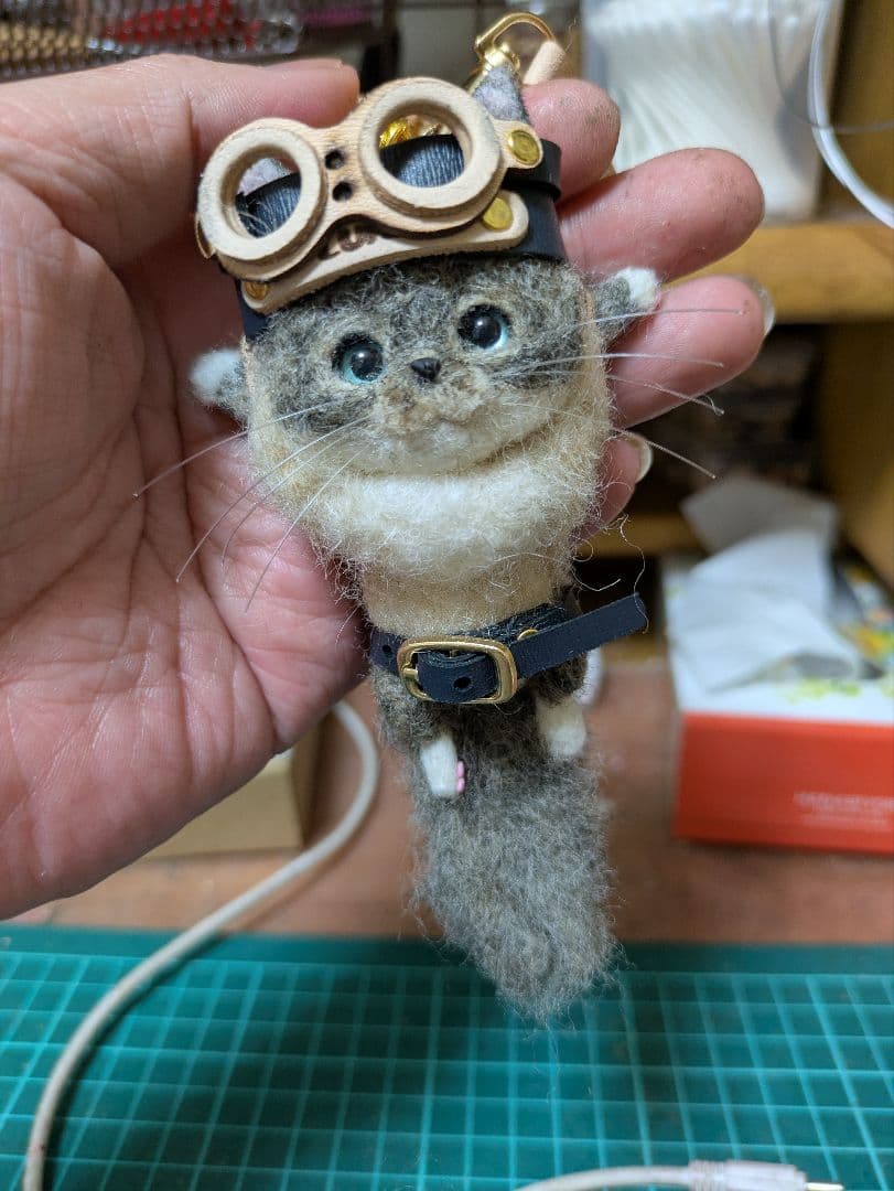 さくらもち⭐︎猫飼ってます 出品 豆猫PECO-LIN