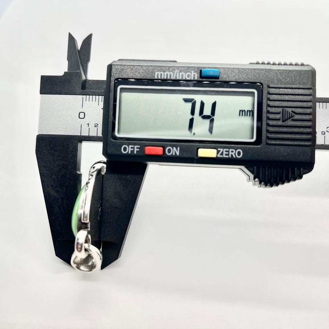 サード ペンダントトップ バッファロースカル グリーンターコイズ シルバー925