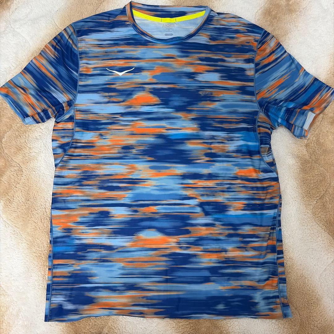 HOKA M GLIDE 5 SHORT ブラック + Tシャツ