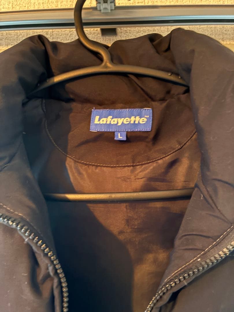 Lafayette ブラック ダウンベスト Lサイズ
