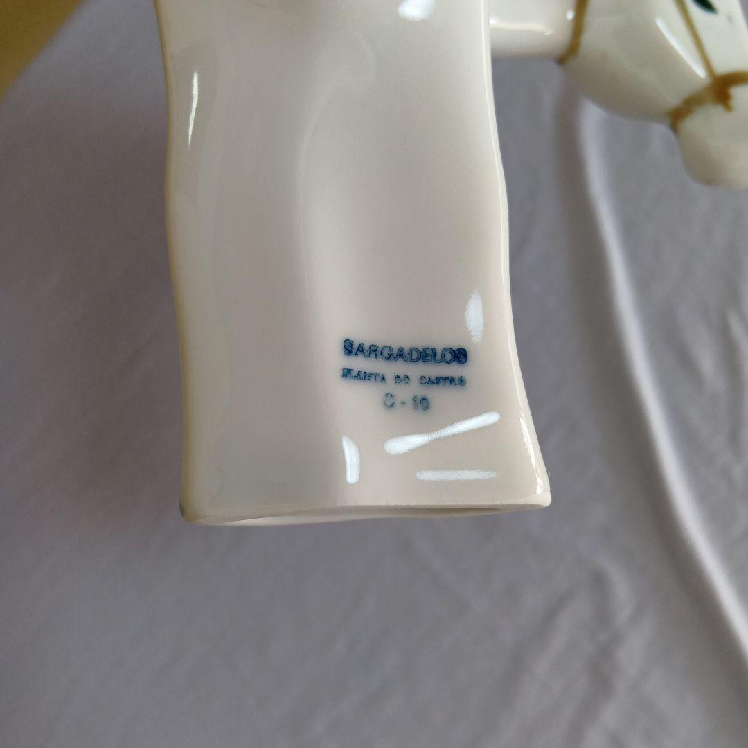 馬の形の陶磁器フィギュア　サルガデロス（Sargadelos）の製品