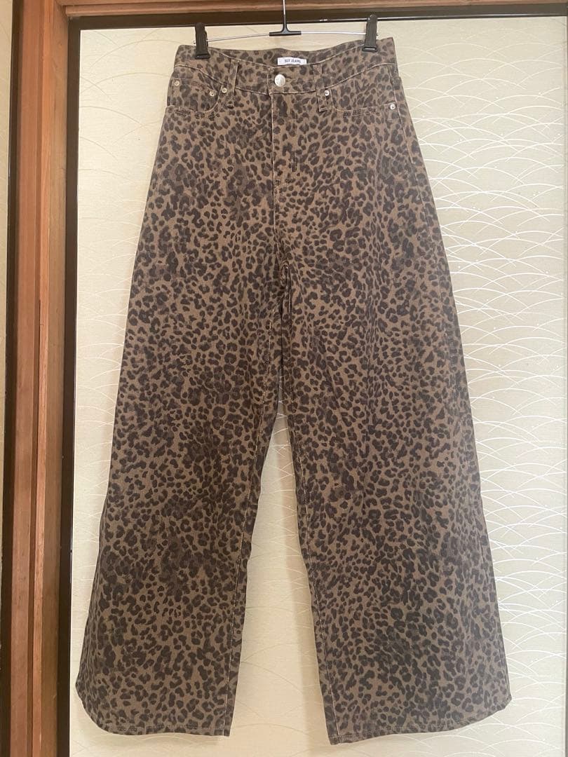 SLY LEOPARD WIDE LEG PT-D レオパード 1