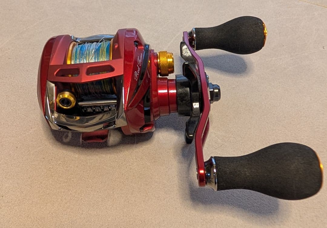 ■中古美品 ダイワ エアド レッドチューン 100SH-L 超軽量145g
