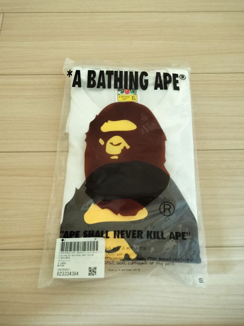 【新品未使用/正規品】a bathing ape bape Tシャツ