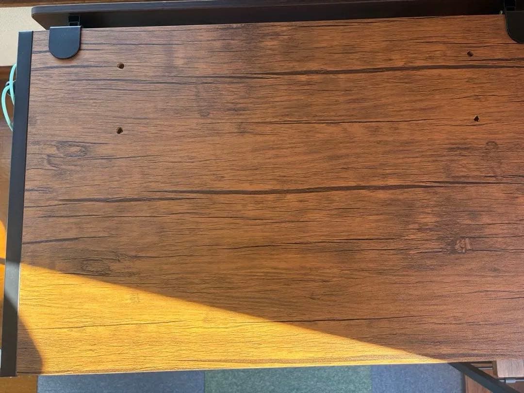 【美品】　ヴィンテージテイスト　L型天板デスク　110WAL ニトリ　L字デスク