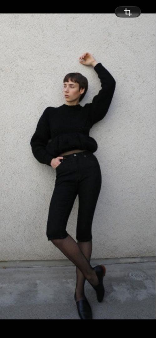 CLANE クラネ DENIM CAPRI PANTS