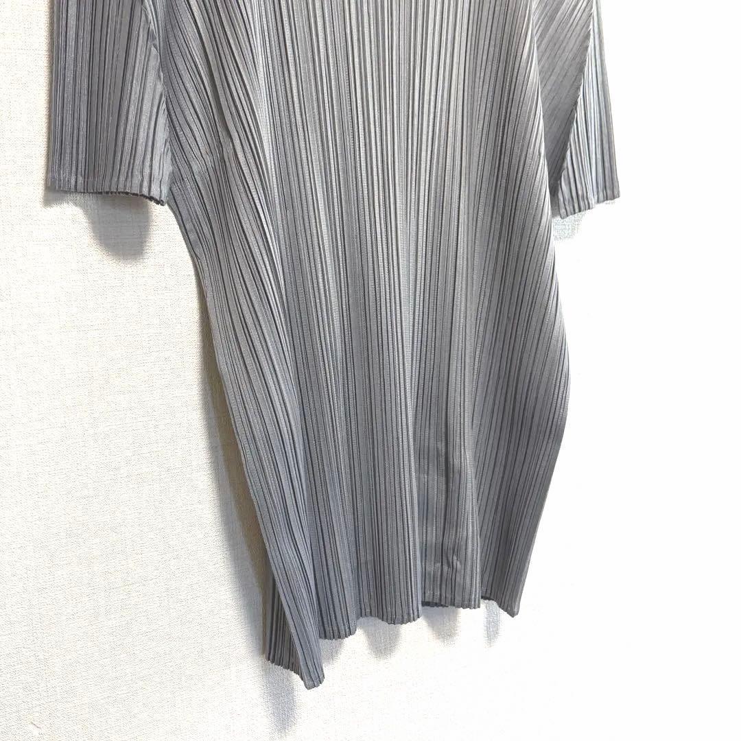 【最終価格・美品】PLEATS PLEASEプリーツプリーズ 半袖 グレー