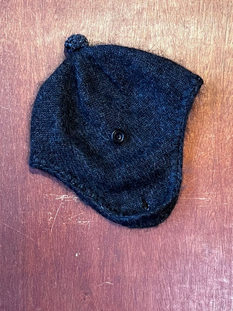 帽子 OLDJOE-INDIGO MOHAIR EARGUARD CAP