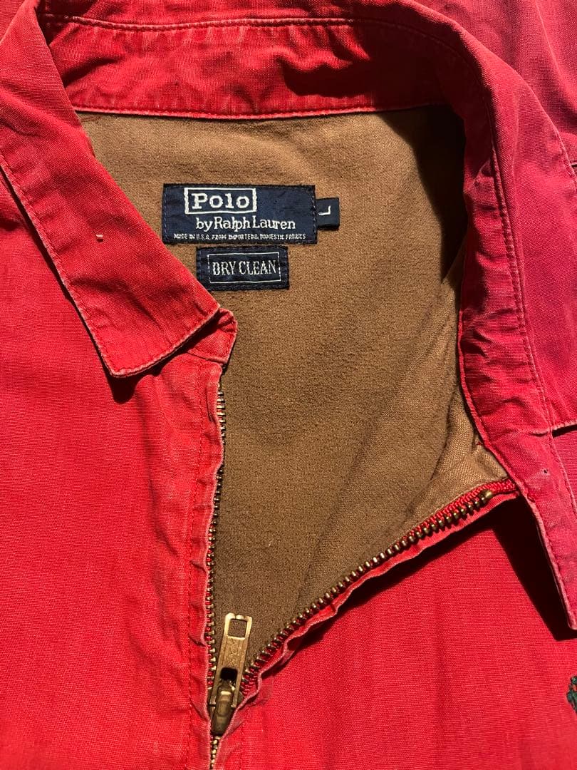 Polo by Ralph Lauren レッド ブルゾン