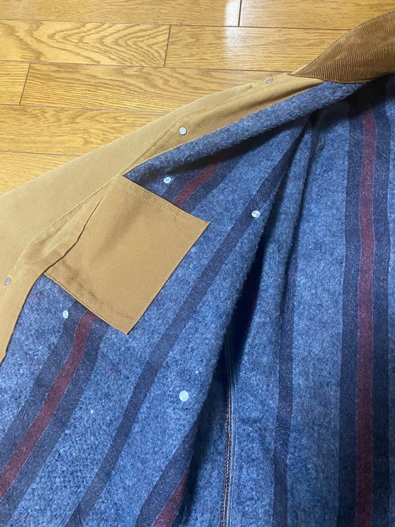 最終値下げ　made in USA Carhartt ミシガンチョアコート　42