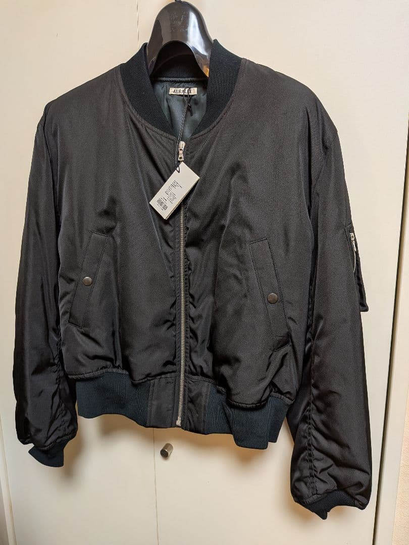 ジャケット・アウター AURALEE HIGH DENSITY FLIGHT BLOUSON 4