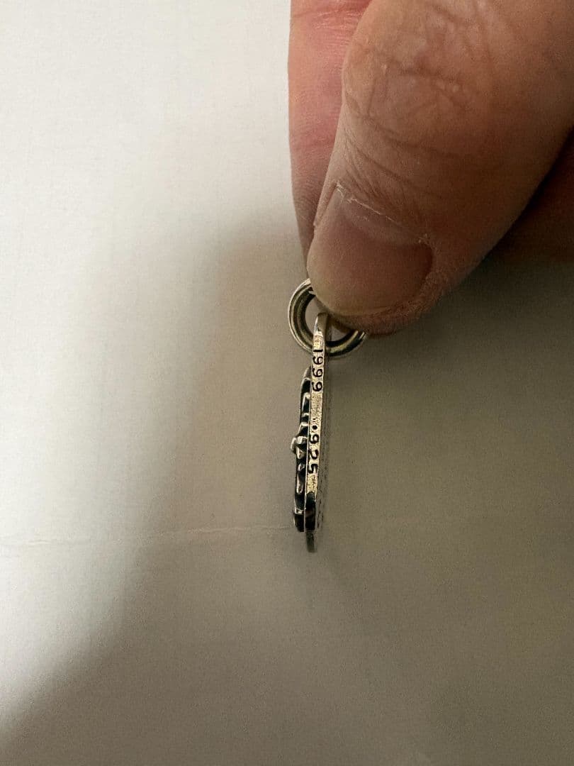 CHROME HEARTS Raisedドッグタグ