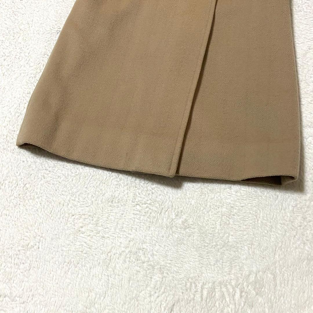 【大きいサイズ】セリーヌ ウール ロングコート ベージュ XLサイズ相当