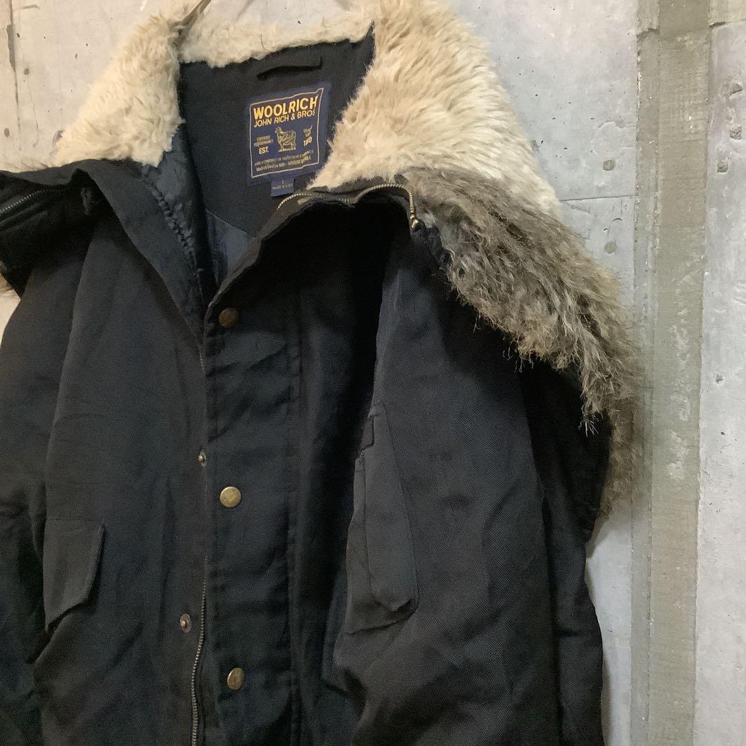 90s USA製 Woolrich フライトジャケット CORDURA Y2K