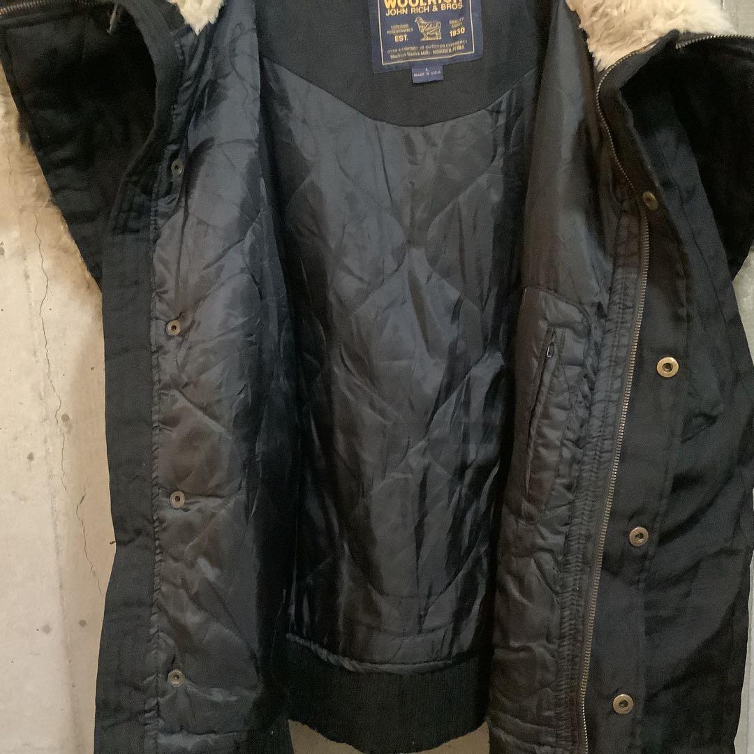 90s USA製 Woolrich フライトジャケット CORDURA Y2K