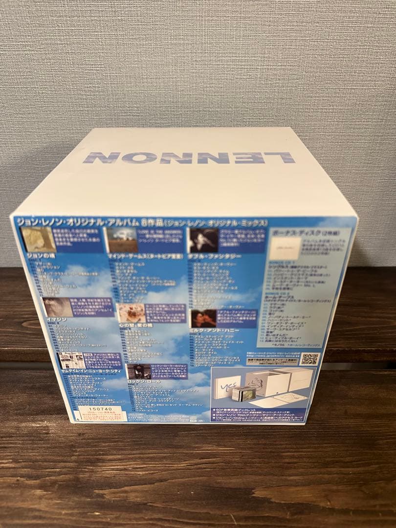 ジョンレノン CD BOX 未使用 見本品 非売品 希少 完品 コレクター向け