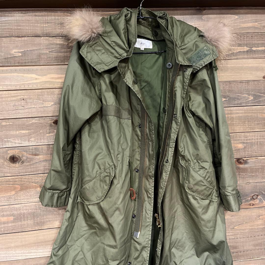【美品】SHIPS モッズコート【M】