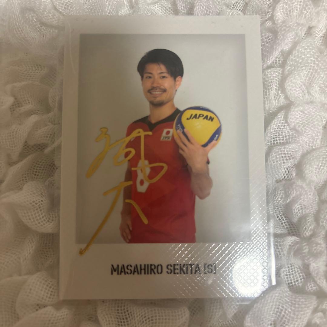 関田誠大選手 トレカ