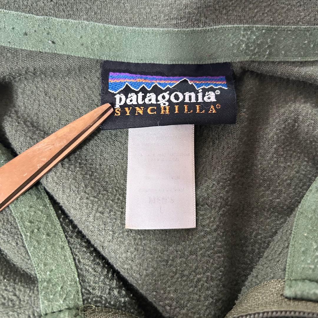【着画あり】Patagonia ハーフジップ フリース archive y2k
