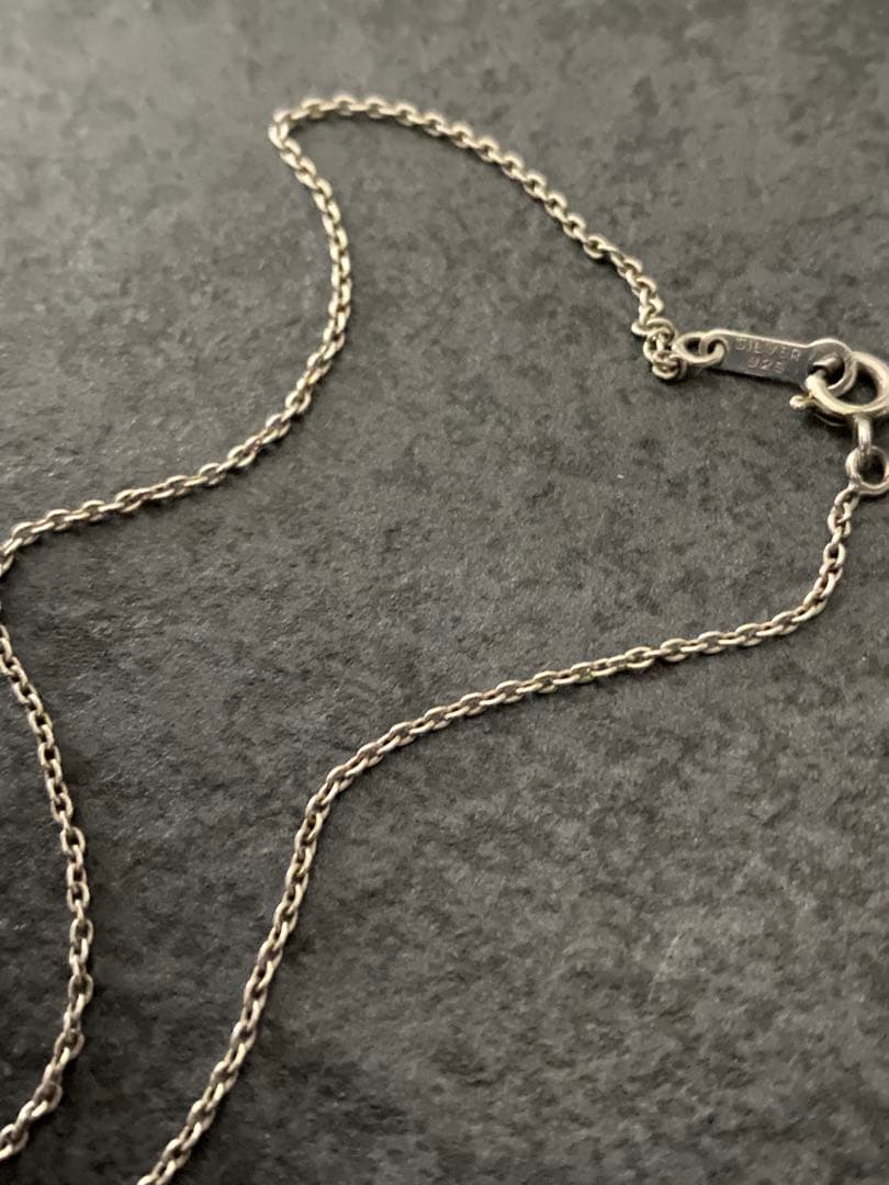 【Silver925】極美品 ネックレスチェーン 50cm 純銀 刻印あり