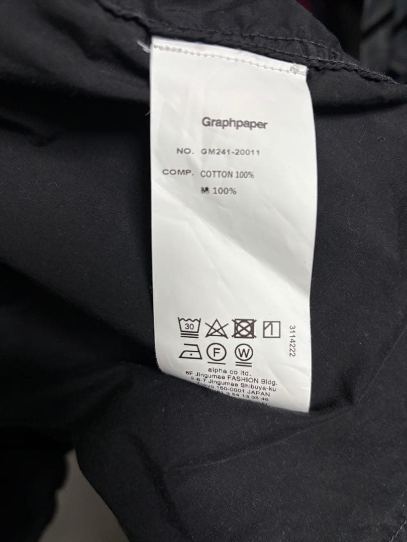 ジャケット・アウター Graphpaper Garment Dyed Typewriter