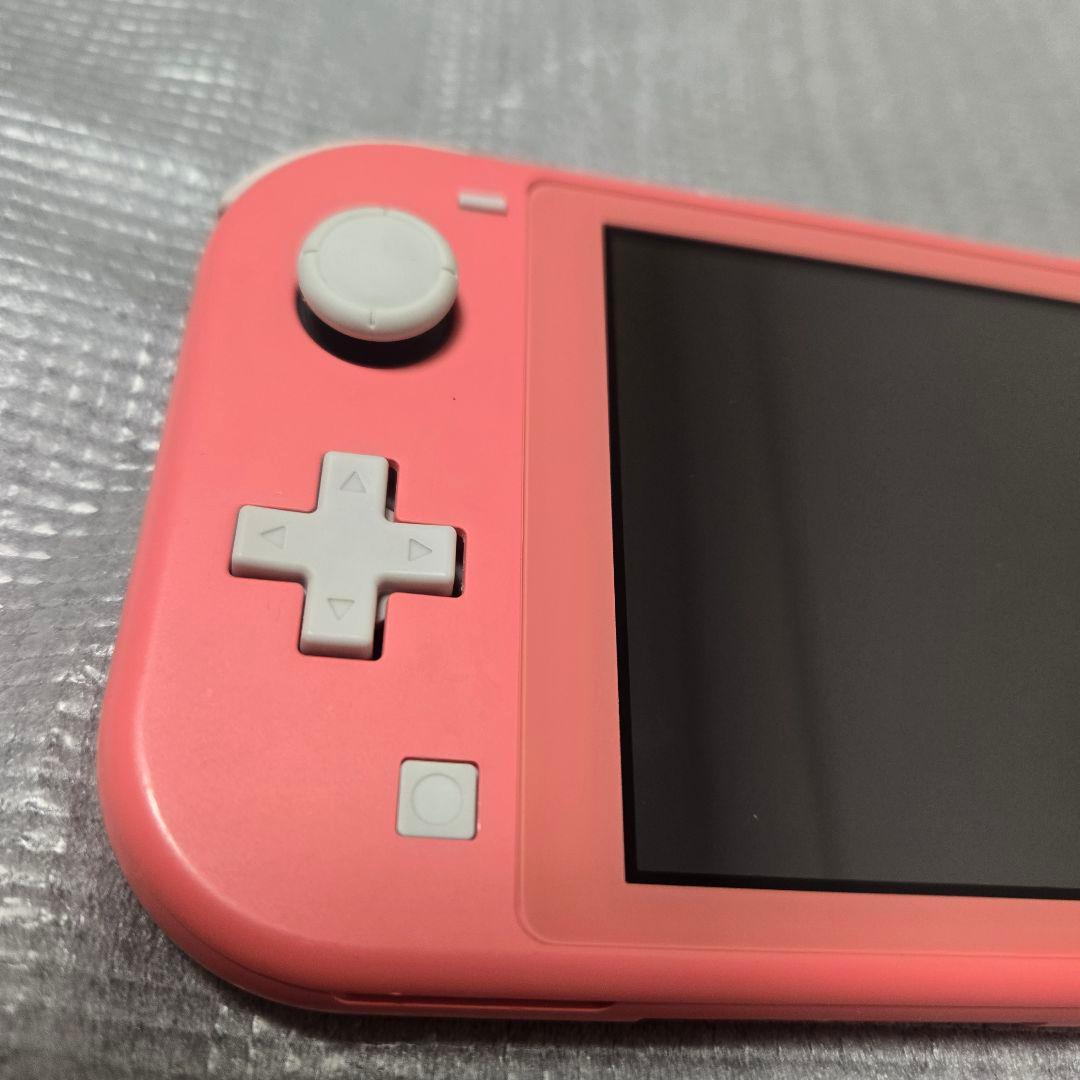 極美品 Nintendo switch lite ピンク