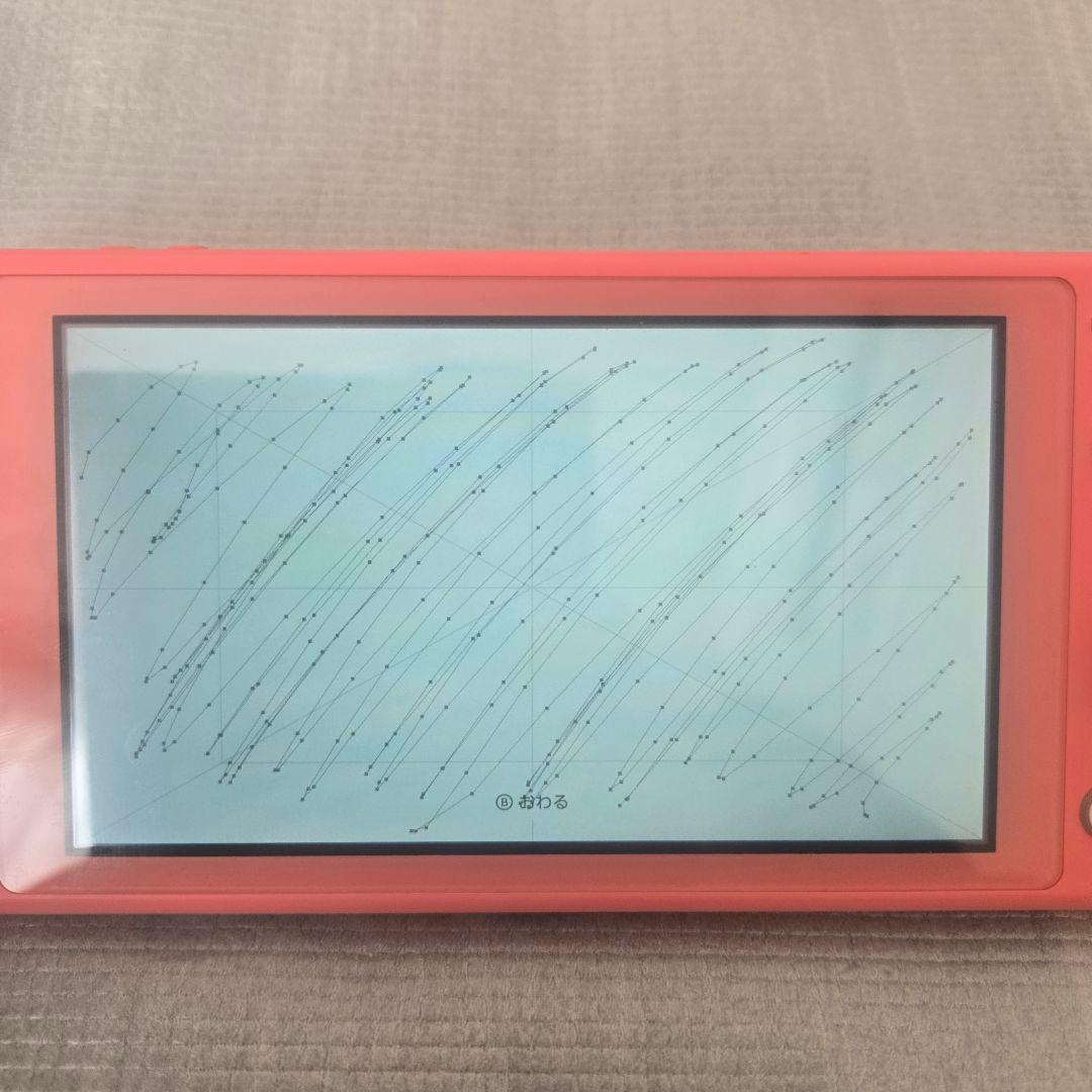 極美品 Nintendo switch lite ピンク