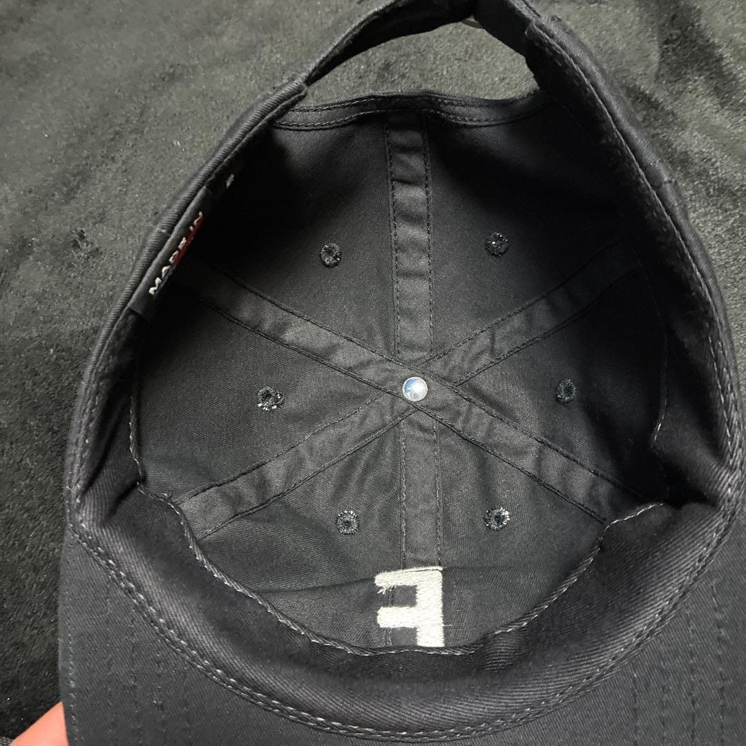 か*か様 ENNOY COTTON Ｅ CAP BLACK キャップ エンノイ