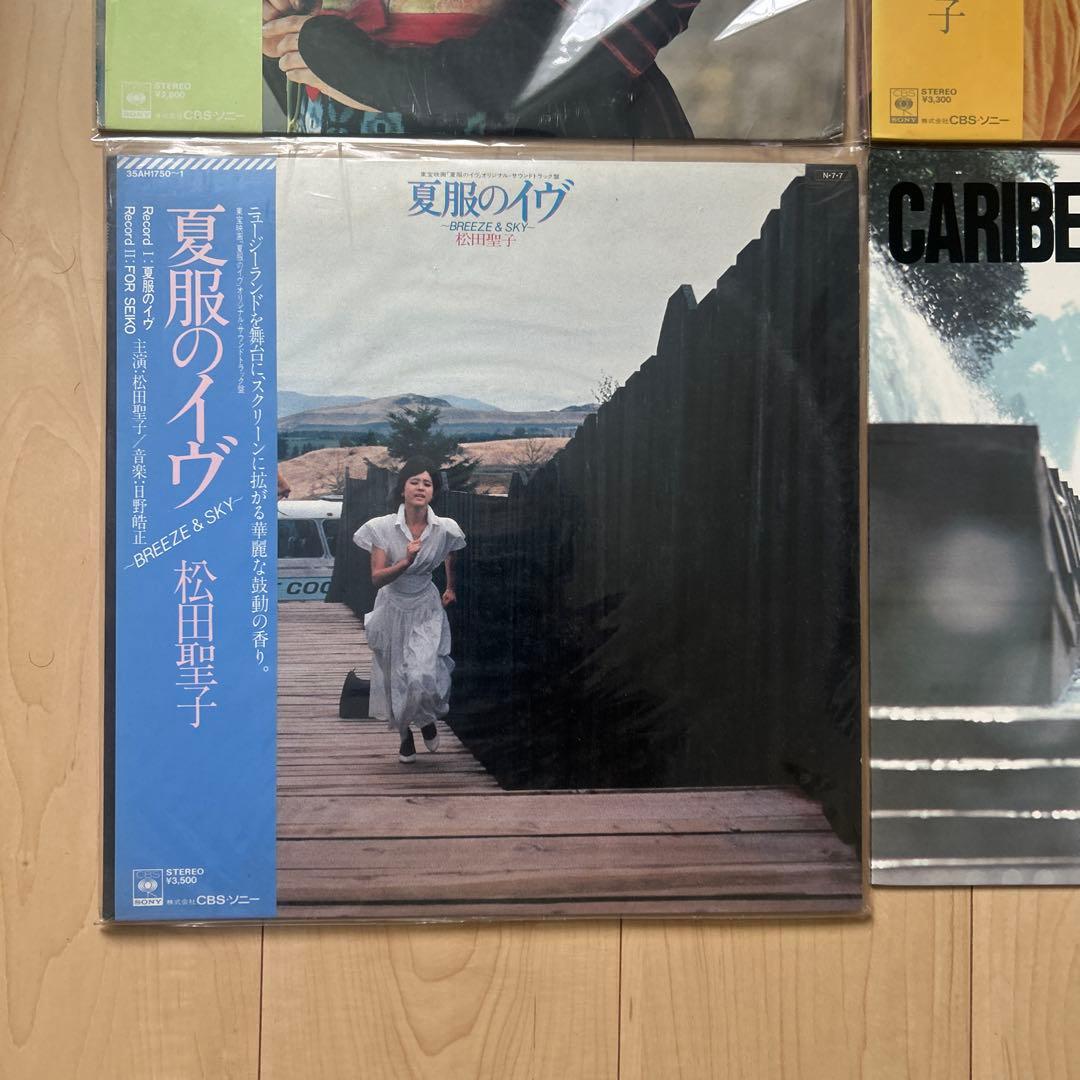 松田聖子 主演映画サントラLPレコード 4セット