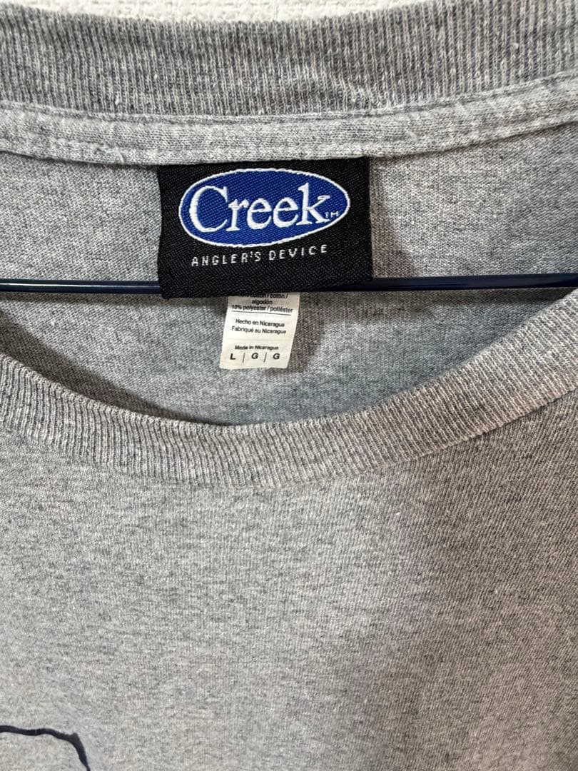 Creek グレー Tシャツ