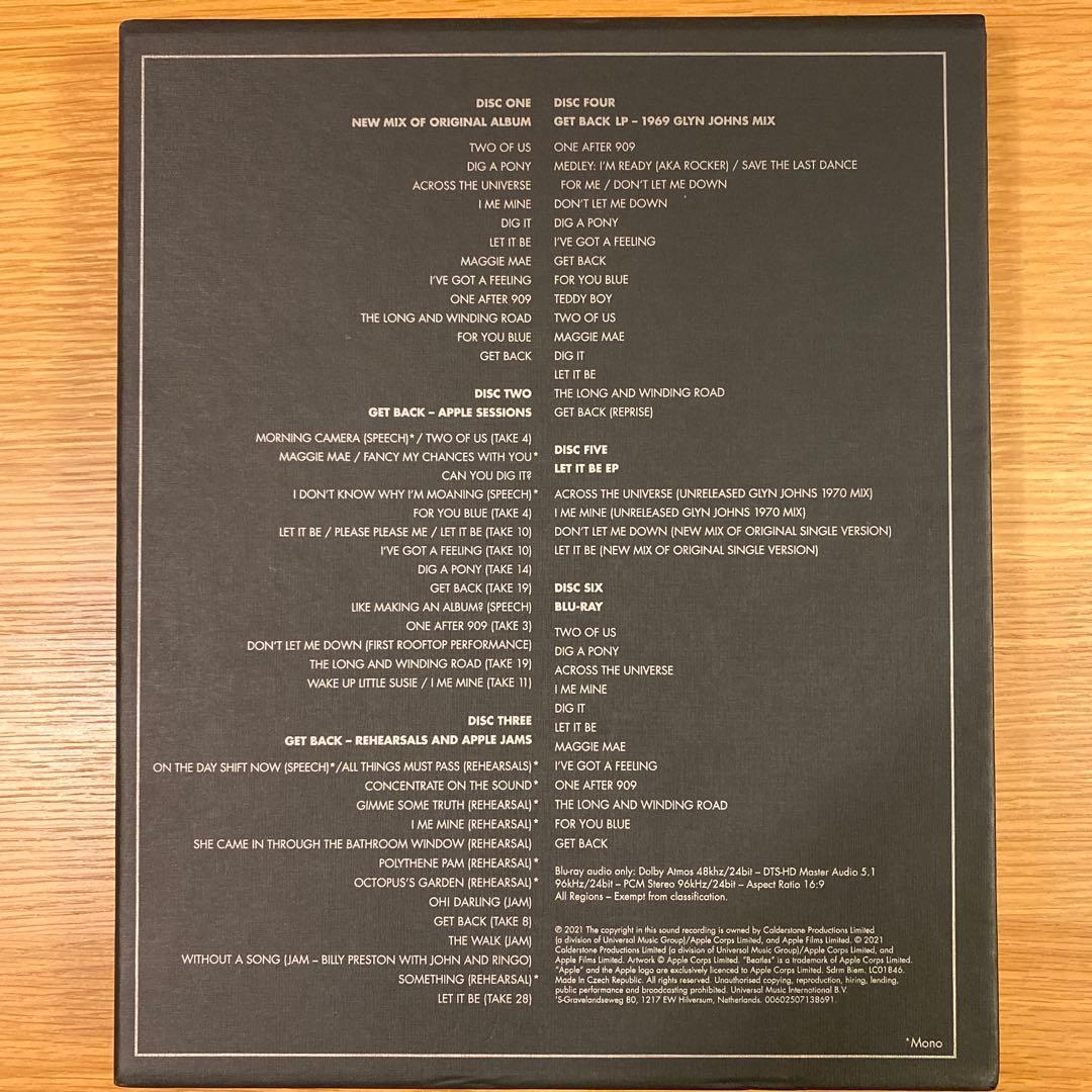 洋楽 Beatles LET IT BE Anniversary Edition