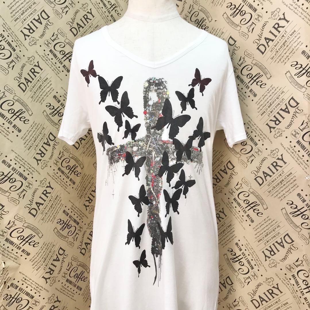 kmrii×gunda コラボ Tシャツ ロング 半袖 カットソー S3359