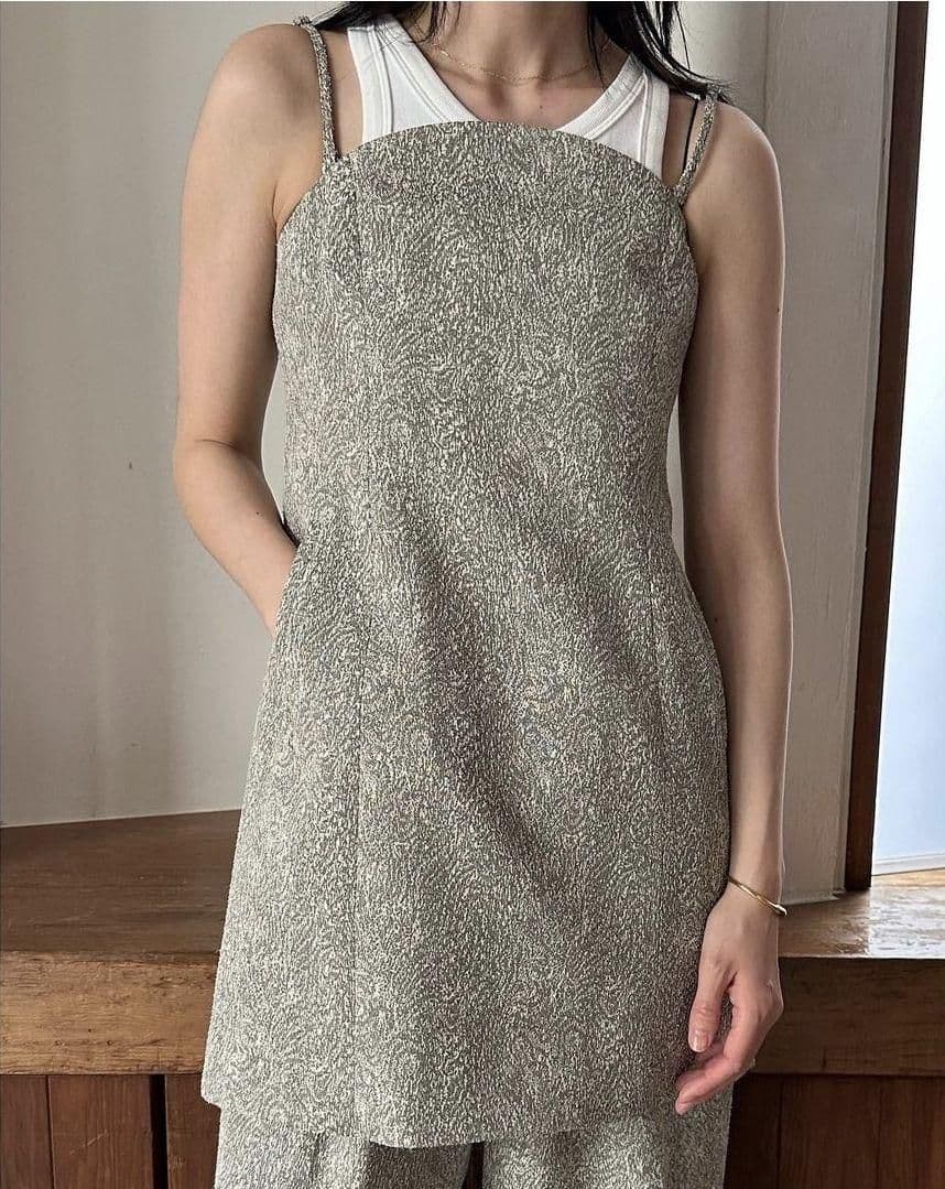 ROUND CUT BARE BUSTIER　CLANE　クラネ