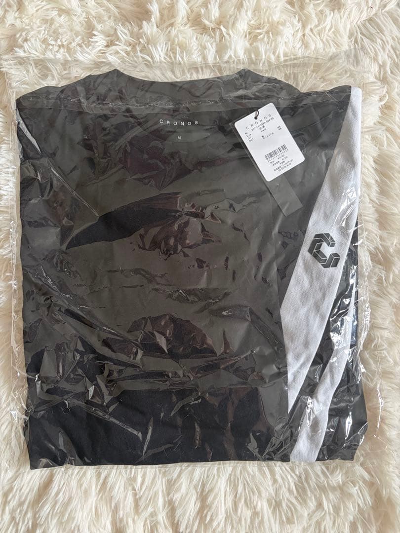 CRONOS クロノス 黒 オーバーサイズTシャツ Mサイズ 新品未使用タグ付き