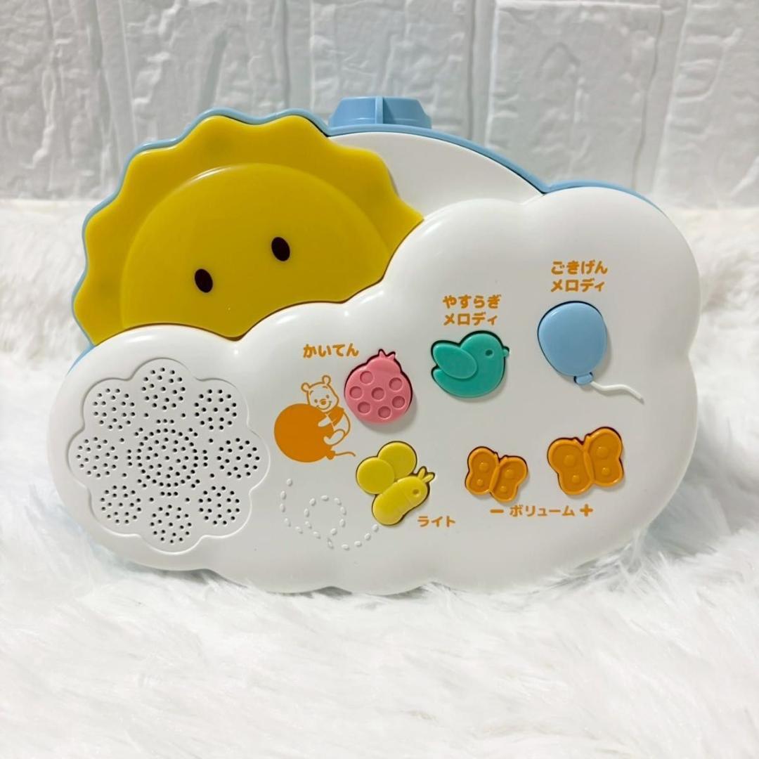 【美品：動作OK】くまのプーさん 6WAYジムメリー 箱付き 美品 9182