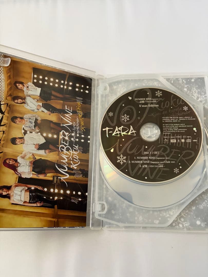 K-POP・アジア T-ARA NUMBER NINE X'mas Edition 2CD+DVD