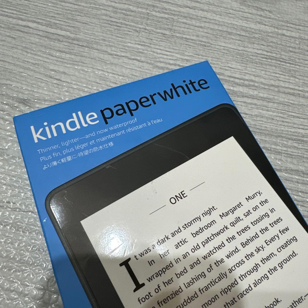 【新品未開封】Kindle Paperwhite 第10世代 8GB 防水モデル