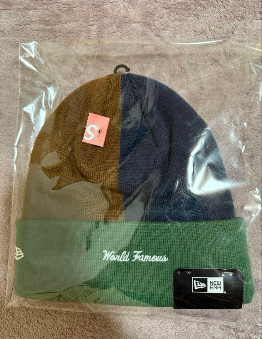 Supreme ビーニー New Era Box Logo ニット帽