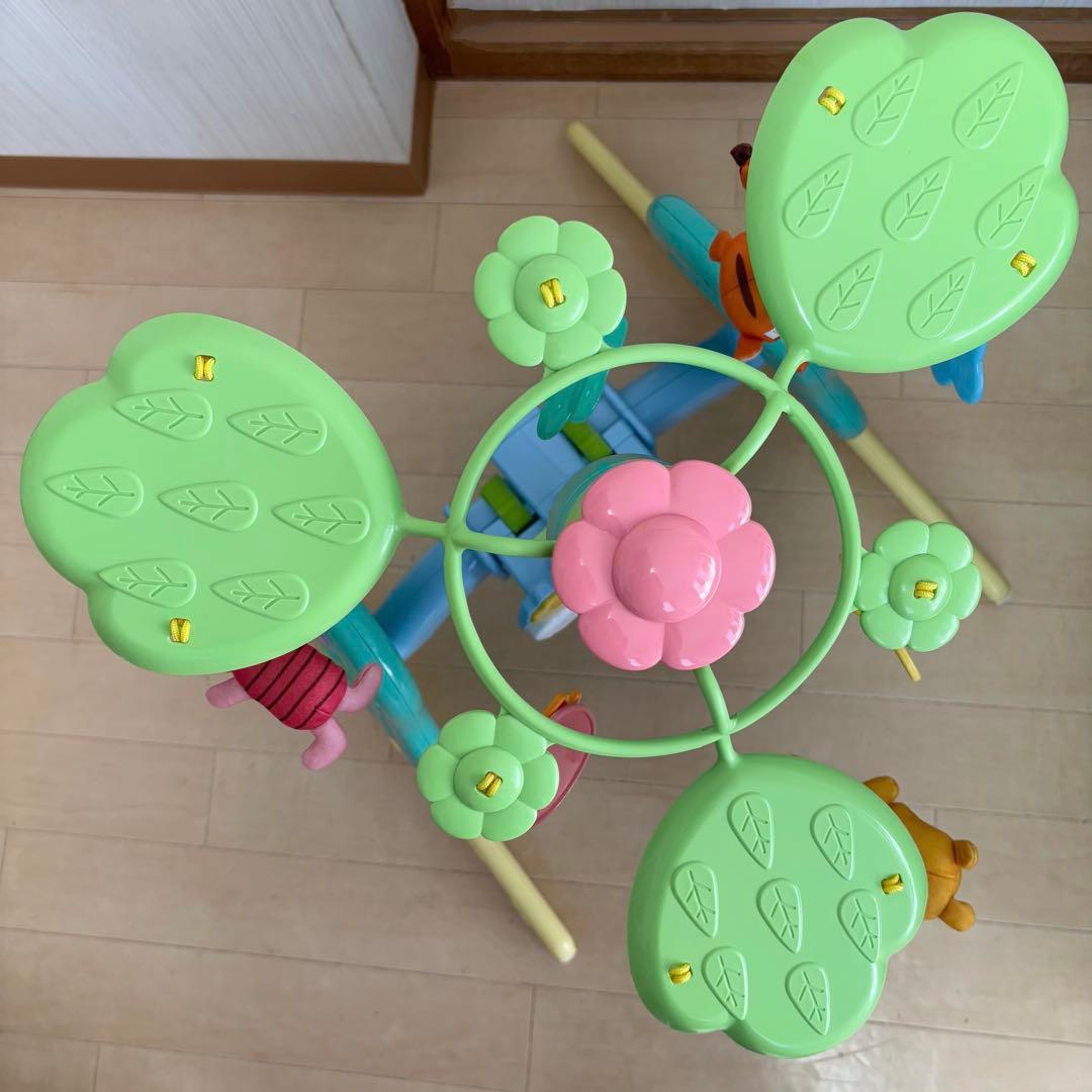 【美品❣️】タカラトミー くまのプーさん えらべる回転 6WAY ジム メリー⭐︎
