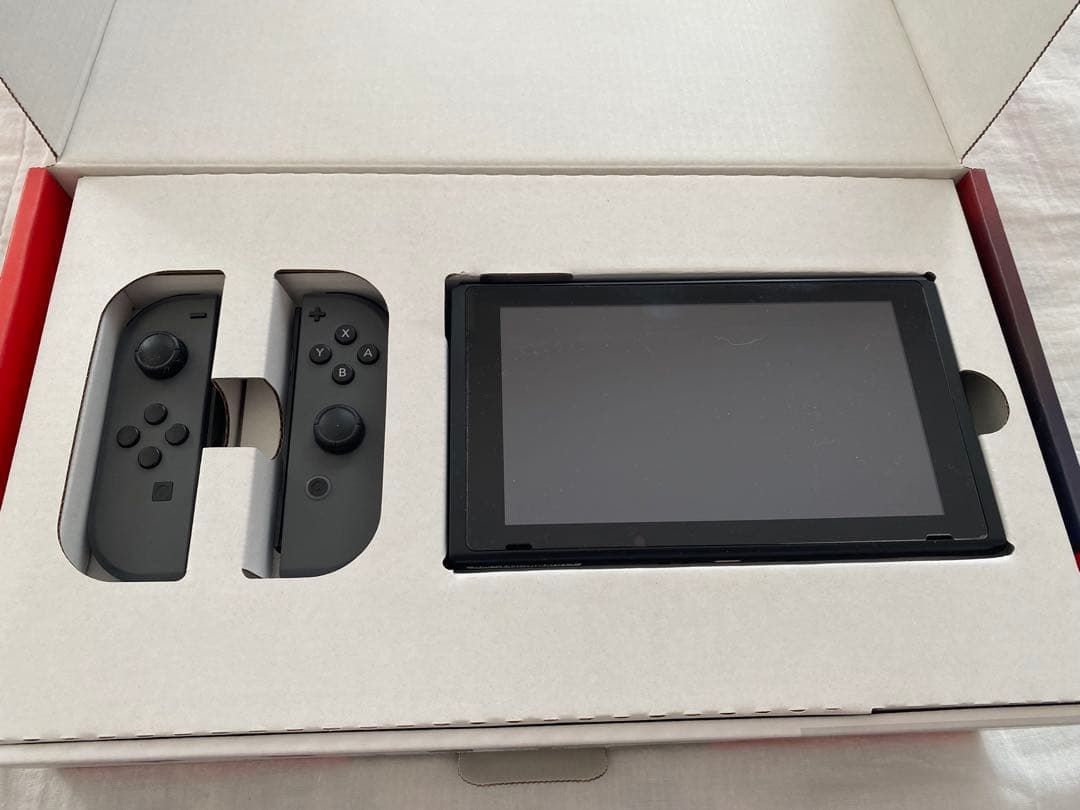 n*e様 Nintendo Switch グレー 一式　一部ジャンク品