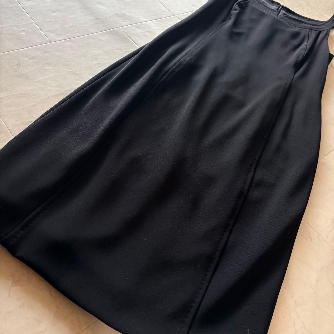 MAX MARA ノースリーブワンピース　ドレス　黒　36 膝丈