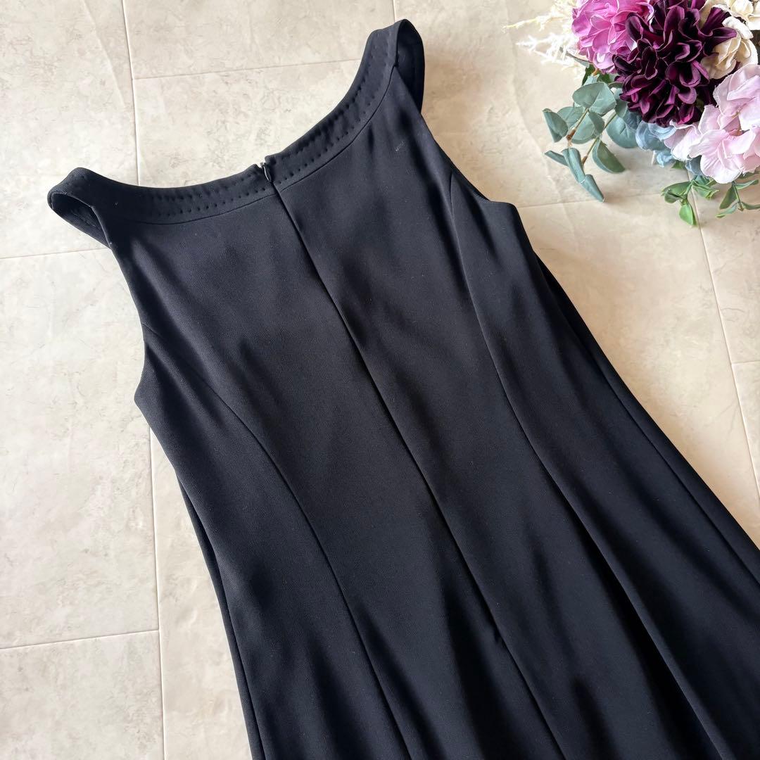 MAX MARA ノースリーブワンピース　ドレス　黒　36 膝丈