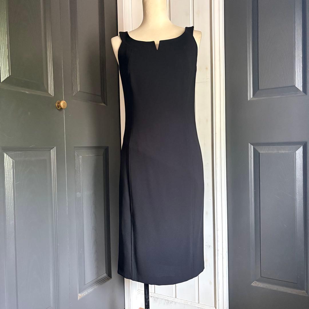 MAX MARA ノースリーブワンピース　ドレス　黒　36 膝丈
